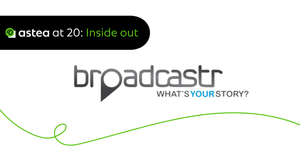Astea celebrates 20 years of creative solutions in the IT field by sharing key stories from its journey and focusing on the company’s work with Broadcastr, which required a combination of technical expertise and creative thinking.